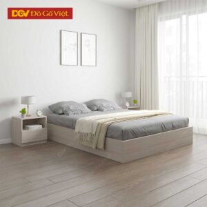Giường Công Nghiệp Giá Rẻ Không Đầu Gọn Gàng Hợp Xu Hướng