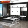 Giường Ngủ Không Đầu Hộc Kéo Hông Tối Ưu Không Gian Đẹp Rẻ