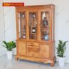 Tủ Trưng Bày Rượu Gỗ Gõ Đỏ Cao Cấp Đẹp Giá Rẻ